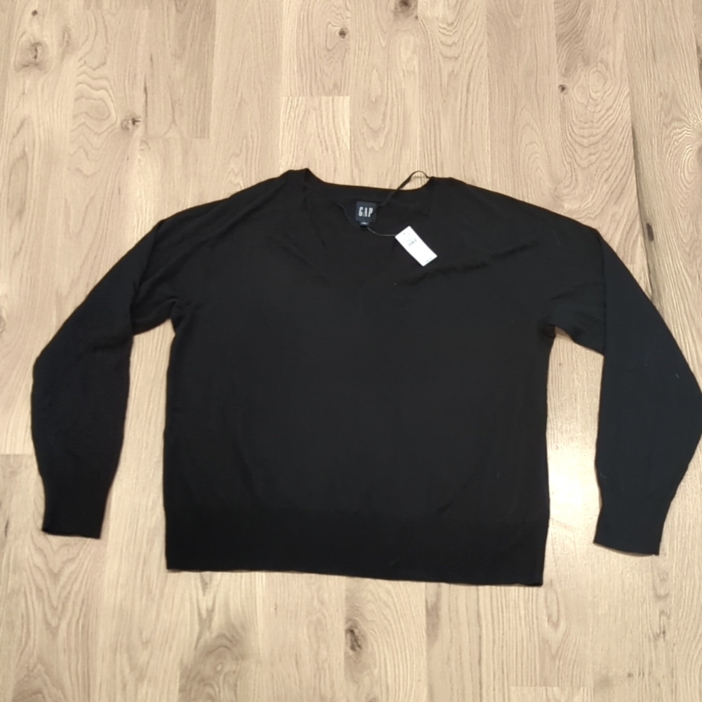 Gap Easy Pullover V neck Sweater - Large